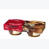 Chocolademousse melk & wit met toffeesaus (Mona)