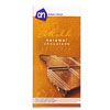 Melkchocolade met stukjes karamel (Albert Heijn)