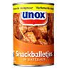Snackballetjes in Satesaus (Unox)