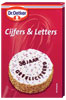 Letters an Cijfers van Witte Chocolade (Dr. Oetker)