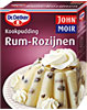 Kookpudding Rum Rozijnen Smaak (Dr. Oetker)