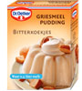 Griesmeelpudding Bitterkoekjes (Dr. Oetker)