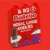 Nogal Lange Koekjes Melkchocolade (Bolletje)
